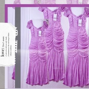 Zara Dress/Special Occasion/Purple/Extra Small.